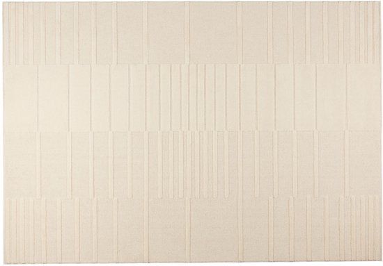 Zuiver Crossing Vloerkleed 200x300 cm Grijs/ Beige