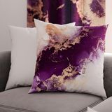 PETTI Artigiani Italiani - Sofakussen met vulling, decoratieve kussens met digitale print, kussenslopen voor slaapkamer, 2 stuks, vierkant kussen 50 x 50 cm, 100% Made in Italy