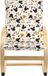 Disney - Mickey Mouse Geometrische Gebogen Houten Armstoel voor Kinderen