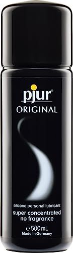 pjur ORIGINELE Premium siliconen glijmiddel - lang glijvermogen zonder te plakken - zeer zuinig en geschikt voor condooms (500 ml)