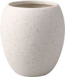 MSV MATI Tandenborstelhouder – Tumbler Badkamer – Tandenborstel Houder en Beker – Vochtbestendig – Wit – 9 x 10,5 cm