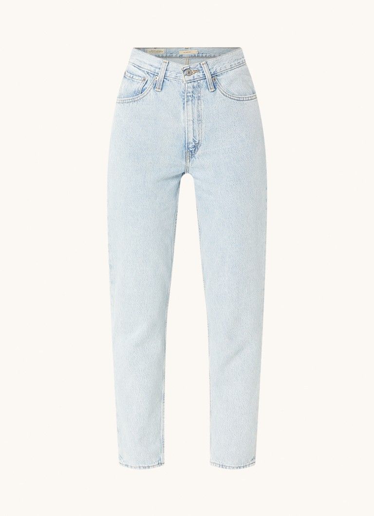 Levi's 80's High Waist Mom Jeans - Light Wash