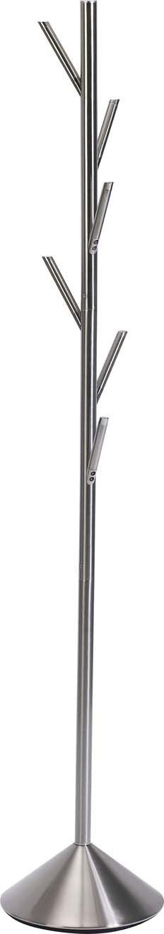 Balvi Autumn Kapstok - Staand - 32x174cm - Metaal - RVS - Zilver