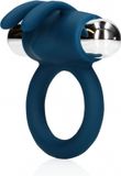 Loveline Vibrating Rabbit Cock Ring - Baltic Blue