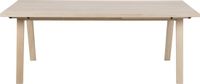 Giga Living Eettafel Annie - Rechthoek Naturel - 200x95x74,6cm