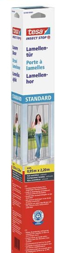 TESA 55198-00001 Door Screen - 95x220cm - Anthracite