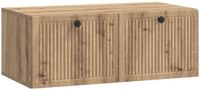 vidaXL Wandmontage TV-kast 78,5 x 41 x 30 cm Artisanaal eiken