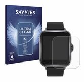 Savvies - Screenprotector voor Denver SWC-156 - Folie Beschermfolie transparant 6 Stuks