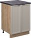 Vicco Fame-Line Keukenonderkast – 60 cm, WB Antraciet GrijsBeige