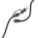 Cellularline USBDATABLOCKC2C15K USB-kabel 1,5 m USB C 60 W Zwart