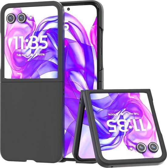 Just in Case Hoesje Zwart Motorola Razr 70 Plus