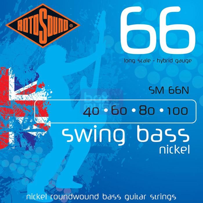 Rotosound SM66N set elektrische bassnaren .040-.100