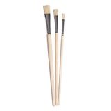 Rayher 37071000 penseelset kunst, gesorteerd, FSC 100%, borstel met korte steel