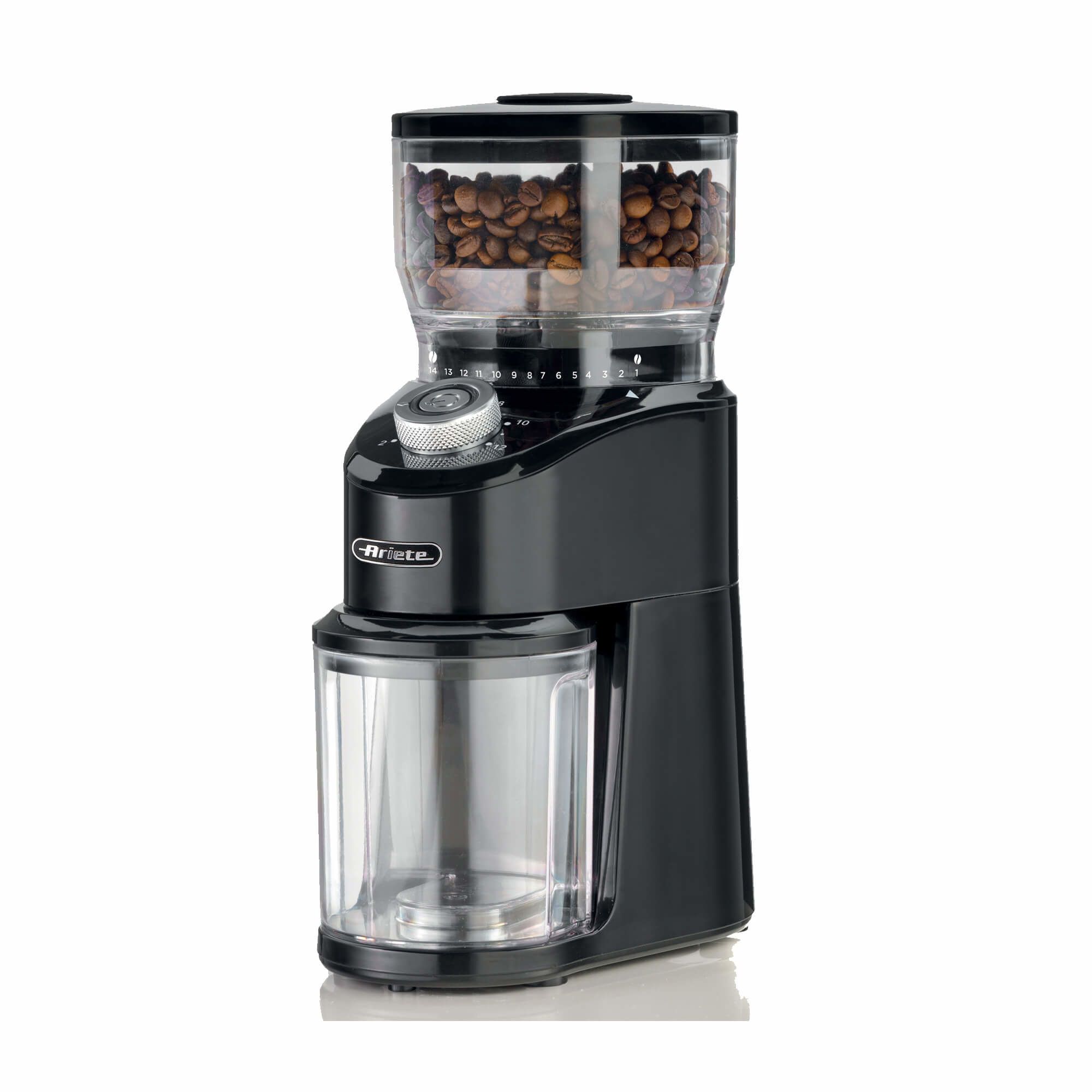 Ariete 3023/00 Burr Coffee Grinder - 200W - Black