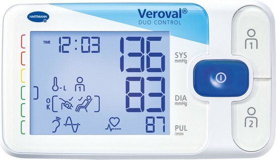Veroval Duo Control bloeddrukmeter (large manchet)