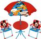 Disney tuinset voor kinderen Mickey Mouse, Pluto & Donald met parasol.
