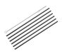cilio Steel rietjes, zilver, 22,5