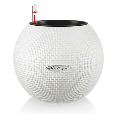 LECHUZA PURO Color 20 Plant Pot - White