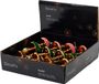 Decoris Paddenstoel glas l7b7h9.5 cm ass kerst