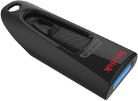 SanDisk Ultra USB Flash Drive - 32GB - USB 3.2 Gen 1 (3.1 Gen 1) - Black