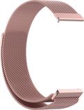 By Qubix Qubix Garmin Venu / Sq / Sq2 / 2 plus - Milanese bandje - Rosé goud