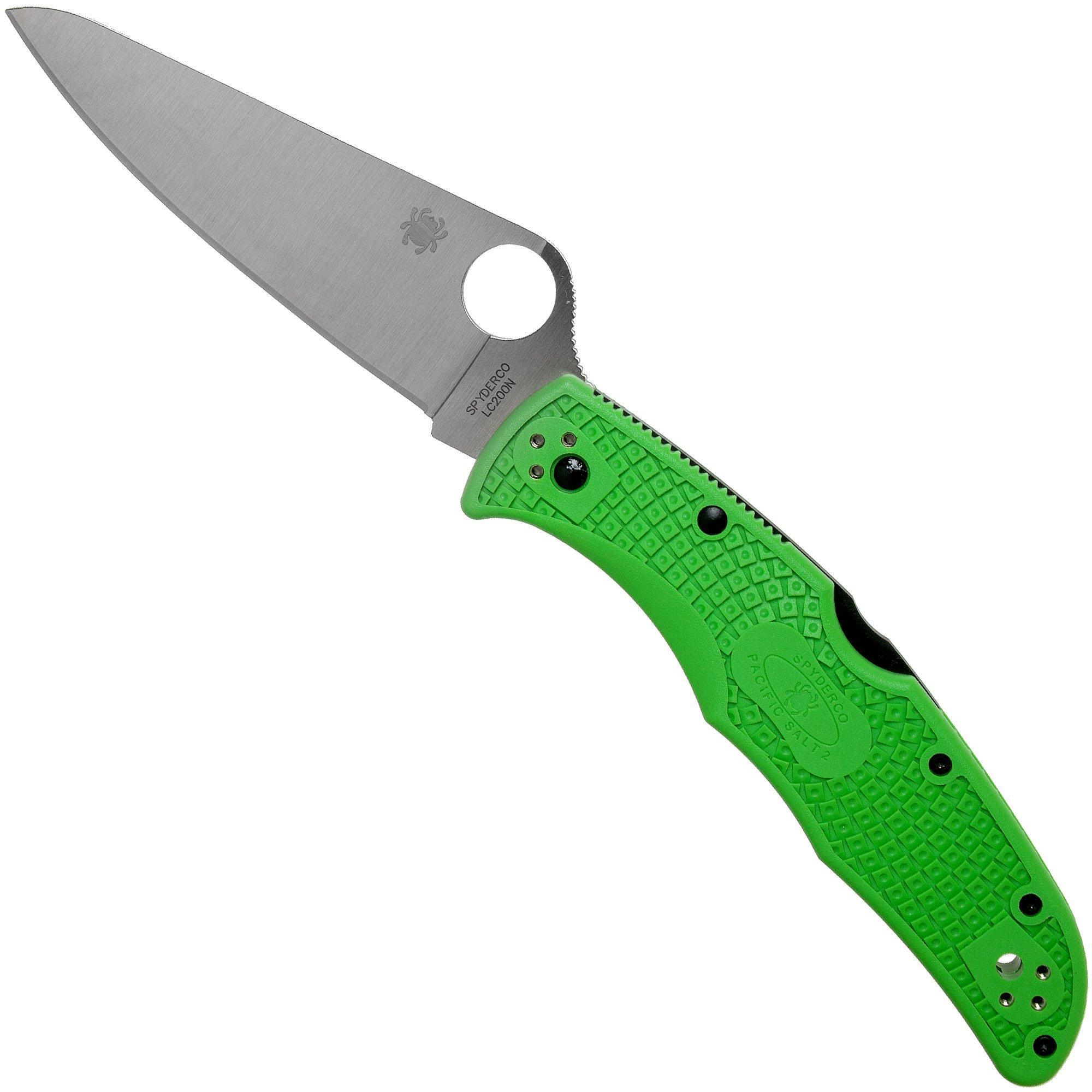 Spyderco Pacific Salt 2 Green LC200N C91FPGR2 zakmes