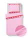 HEMA Housse de couette enfant 140x200 cm coton doux cirque (rose)