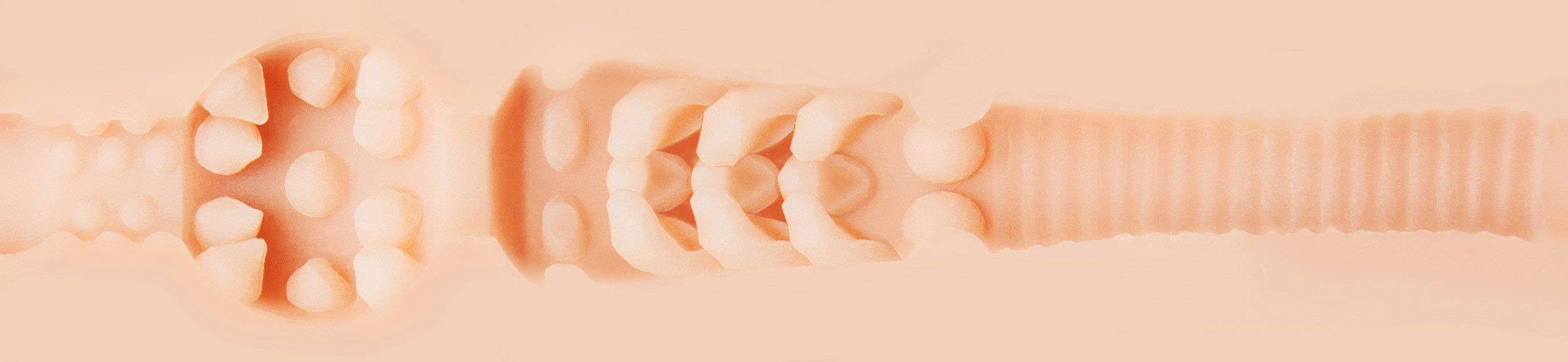 Fleshlight Stoya - Beige/White - 241.3mm - Stretchable