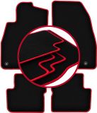 WLG CARLUX-RED automatten voor: Opel Corsa D hatchback (2006-2015)