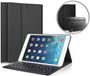 iCall Toetsenbord Bookcase voor Apple iPad Air 2 - Bluetooth Keyboard Hoesje Cover Zwart voor Air 2
