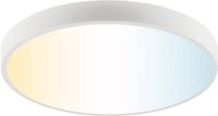 Brilliant Slimline - Plafondlamp - Ø 49 cm - LED 20W - CCT - 3000K-6500K - Dimbaar - Wit