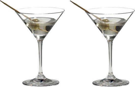 Riedel Vinum Martini - set van 2 - Champagneglas - 0.13 l