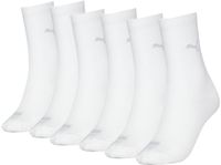Puma Sokken Dames - 6 paar - Wit - Maat 35/38