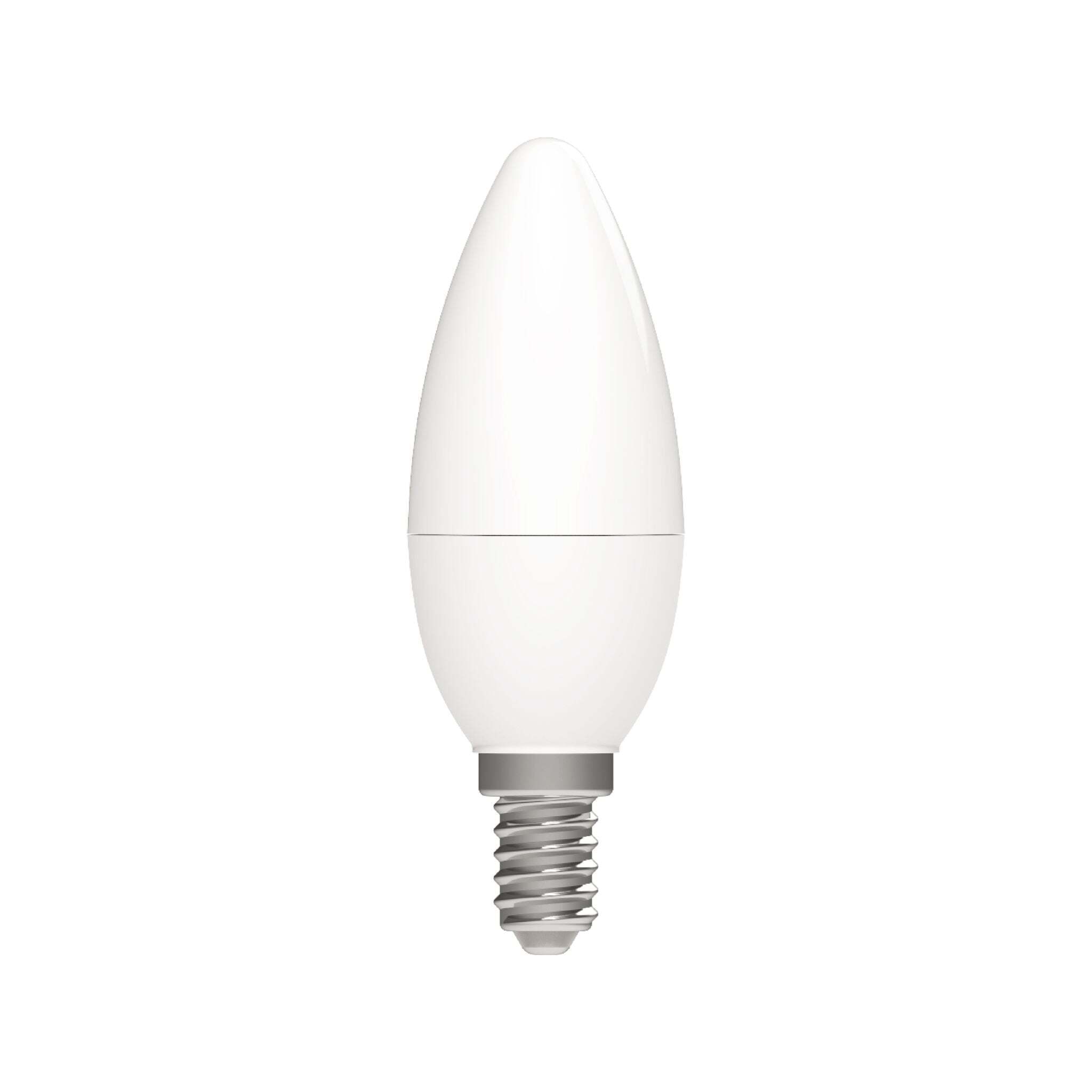 LED.nl Dimbare E14 LED kaarsLamp - Dimbaar naar extra warm wit - 1 lamp