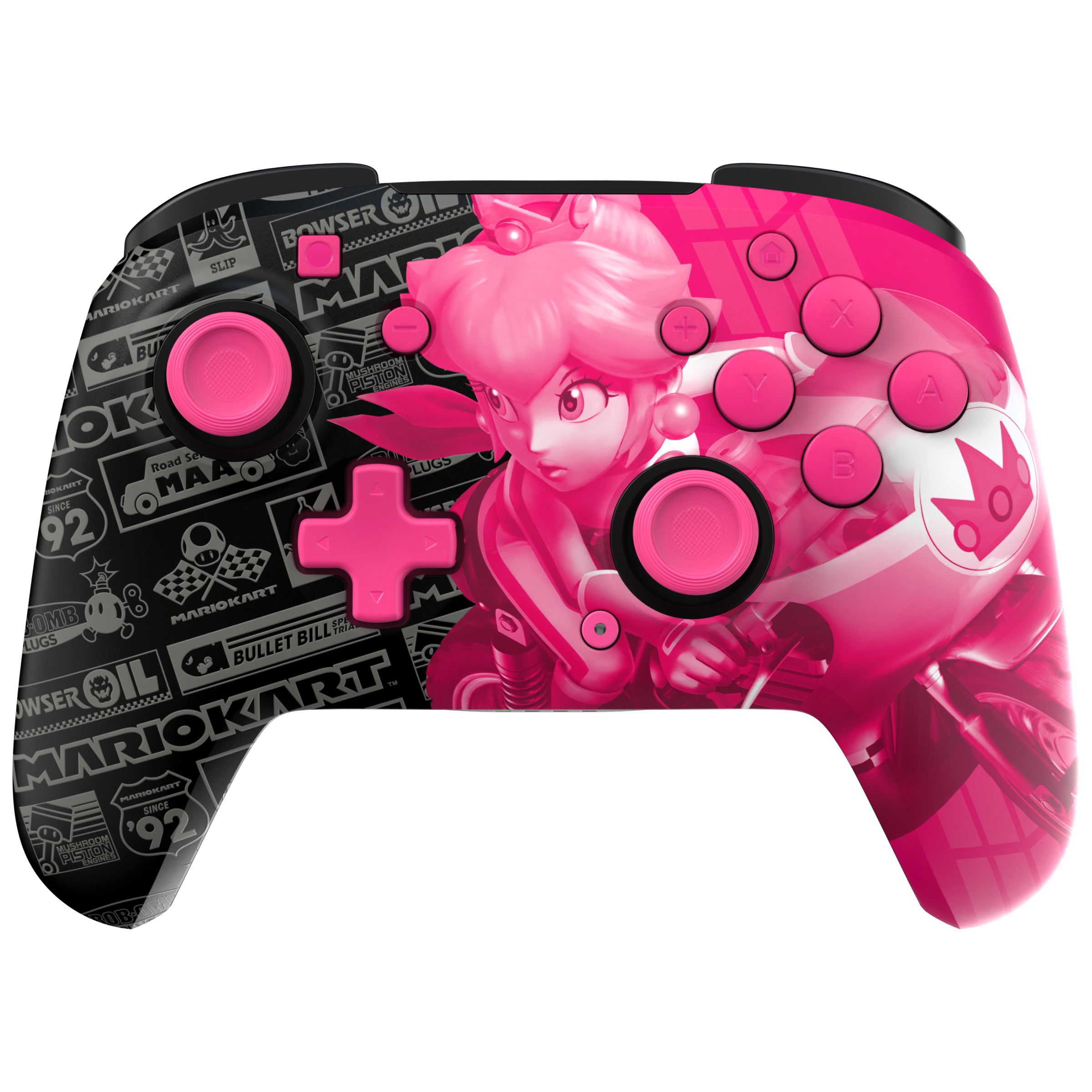 PDP Rematch Glow Gamepad - Nintendo Switch - Zwart/Roze