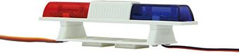 Jamara Dubbel Vierkant Rood/Blauw Auto LED Signaal Licht