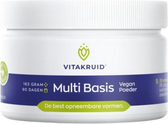 Vitakruid - Multi Basis Vegan Poeder - 163gr