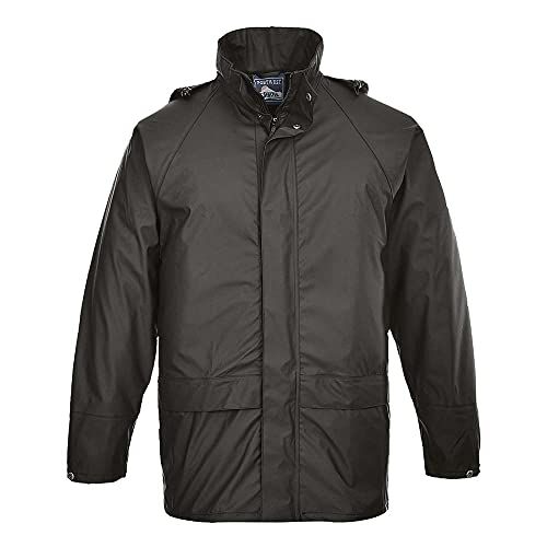 Portwest Sealtex Klassieke Jas S450 - Zwart - XL