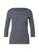 TOM TAILOR Shirt nachtblauw / wit