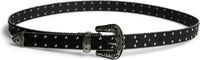 PIECES Curve PIECES PCKINSANA STUDDED JEANS BELT QX Zwart