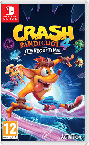 Nintendo Crash Bandicoot 4: It’s About Time