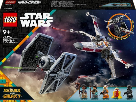 LEGO Mashup van TIE Fighter & X-Wing - 75393