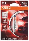 Osram NIGHT BREAKER LASER H1 12V 55W Lampe halogène