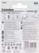 Camelion Lithiumbatterij AA, Mignon, FR6, 1,5V, blister van 2
