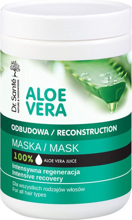 Dr. Santé Coconut Haarmasker - 1000ml - Regeneratie voor alle haartypes - Met kokos olie - Intensieve recovery