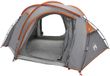 vidaXL Trekkingtent met regenkap, waterbestendig, 3-persoons