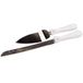 Mopec Taartmes en taartschep met hartdecoratie, 1 set, hars, wit, 3,00 x 13,50 x 35,00 cm