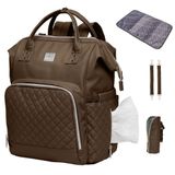 MIMMTI® 2.0 leren luiertas rugzak