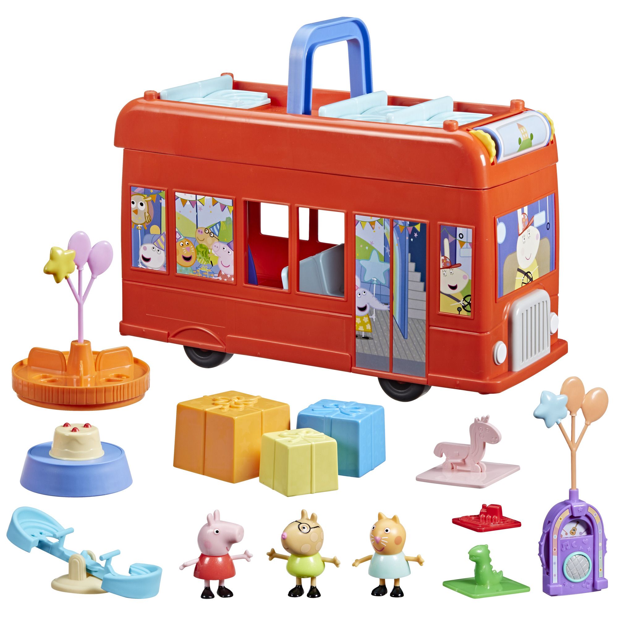 Hasbro Peppa Pig Peppa's 2-in-1 feestbus