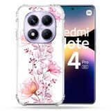 Cokitec Xiaomi Redmi Note 14 Pro 5G Bloem Eclosion Versterkte hoes